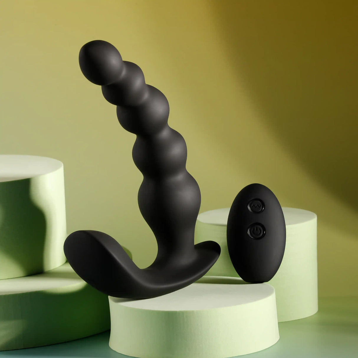 Evolved - Bead Me Up Remote-Controlled Vibrating Anal Beads (Black)