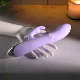 Evolved - Spinderella Rotating Rabbit Vibrator (Purple)