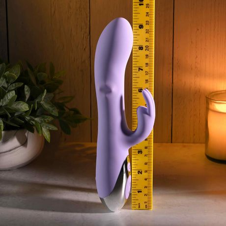 Evolved - Spinderella Rotating Rabbit Vibrator (Purple)
