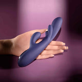 Evolved - Bow Down Rechargeable Rabbit Vibrator (Purple)