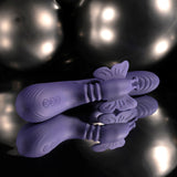 Evolved - Wings of Frenzy Rechargeable Rabbit Vibrator (Purple)