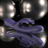 Evolved - Wings of Frenzy Rechargeable Rabbit Vibrator (Purple)