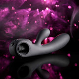 Evolved - Black Magic Rechargeable Dual-Stimulation Vibrator (Black)