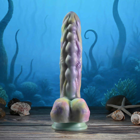 Gender X - Monster’s Ball Remote-Controlled Thrusting Fantasy Dildo (Multi Colour)