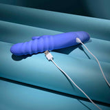 Evolved - Knock Knock Rechargeable Rabbit Vibrator (Blue)