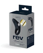 VeDO - Rev Rechargeable Vibrating Cock Ring (Black) - Black