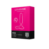 Lovense - Glint Touch-Responsive App-Controlled Anal Plug (Black)