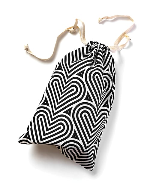Blush Novelties - Bomba Cotton Sex Toy Storage Bag – product view 2