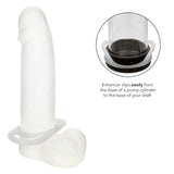 CalExotics - Alpha Liquid Silicone Commander Pump Transfer Ring (Beige) – product view 8
