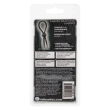 CalExotics - Alpha Liquid Silicone Adjustable Lasso Cock Ring (Black) – product view 4