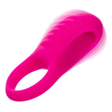 CalExotics - Basic Essentials Rechargeable Ridge Rider Cock Ring (Pink) – product view 6
