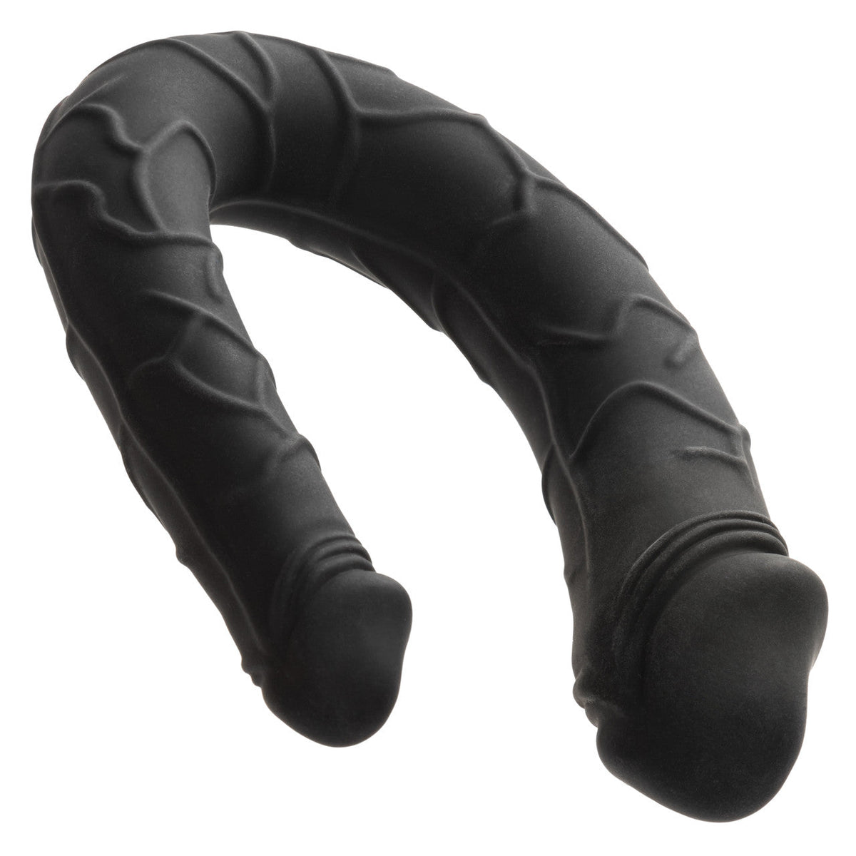 CalExotics - Boundless AC/DC Flexible Double Ended Silicone Dildo (Black) – product view 9