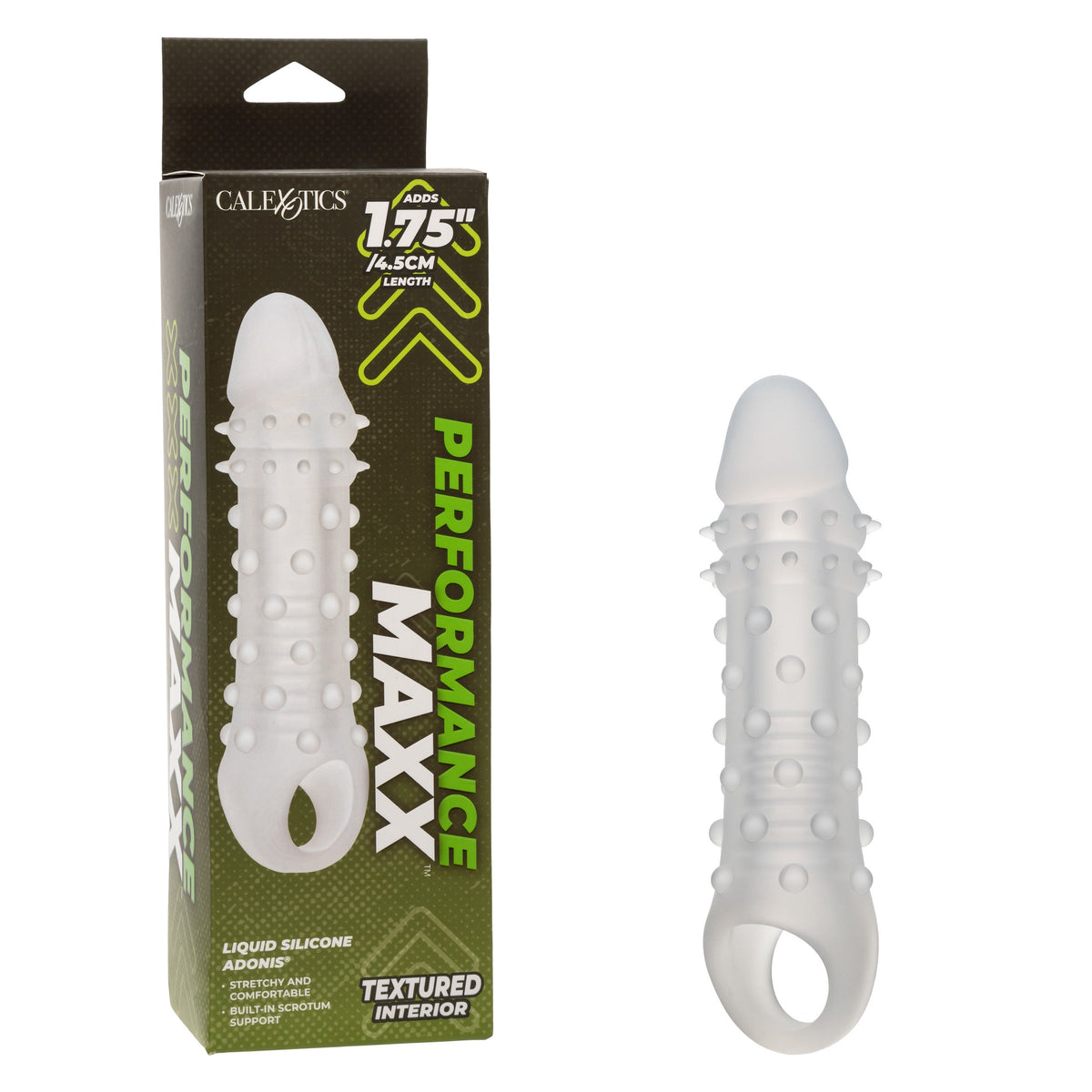 CalExotics - Performance Maxx Liquid Silicone Adonis Extension Sleeve (Clear) – product view 12