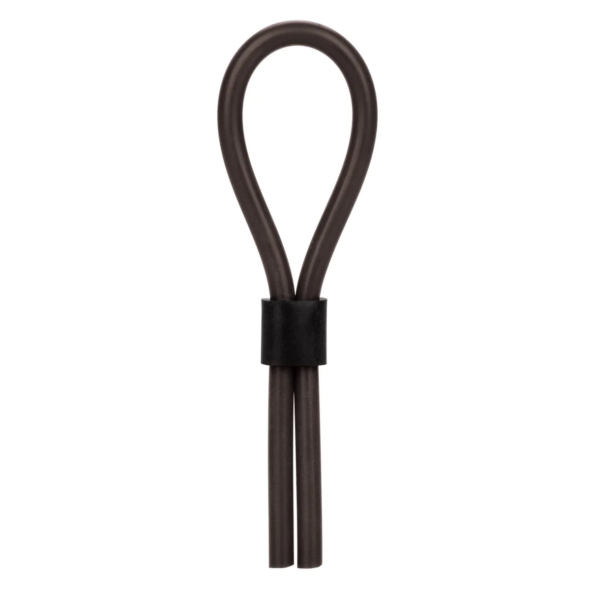 CalExotics - Silicone Stud Adjustable Lasso Cock Ring (Black) – product view 2