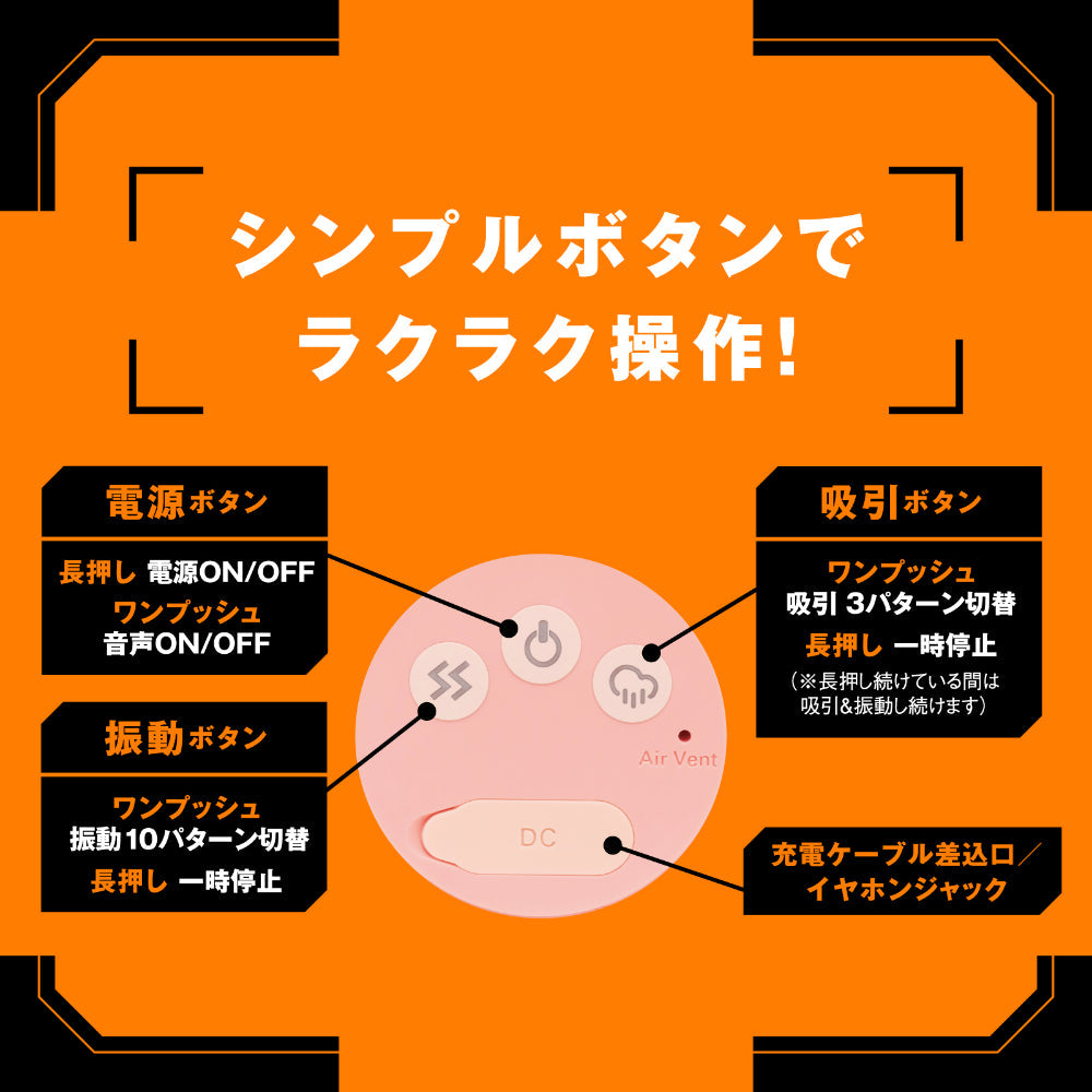 Hato Pura - PuniAna Lloyd REAL Suction Vibrating Torso Masturbator – product view 6