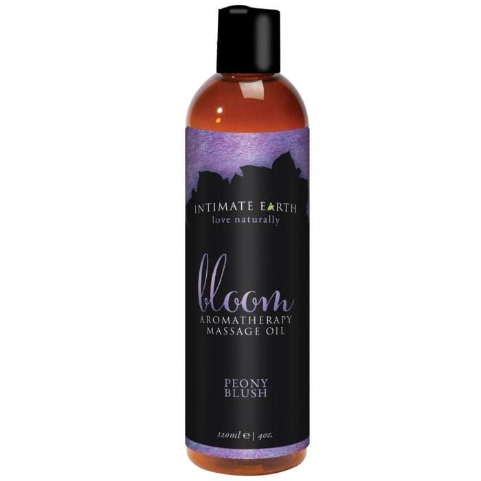 Intimate Earth - Bloom Peony Blush Natural Massage Oil 120 ml IE1049 CherryAffairs