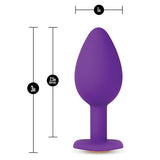 Blush Novelties - Temptasia Bling Anal Plug with Gem CherryAffairs