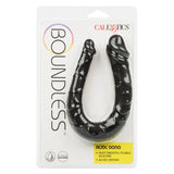 CalExotics - Boundless AC/DC Flexible Double Ended Silicone Dildo (Black) CE2186 CherryAffairs