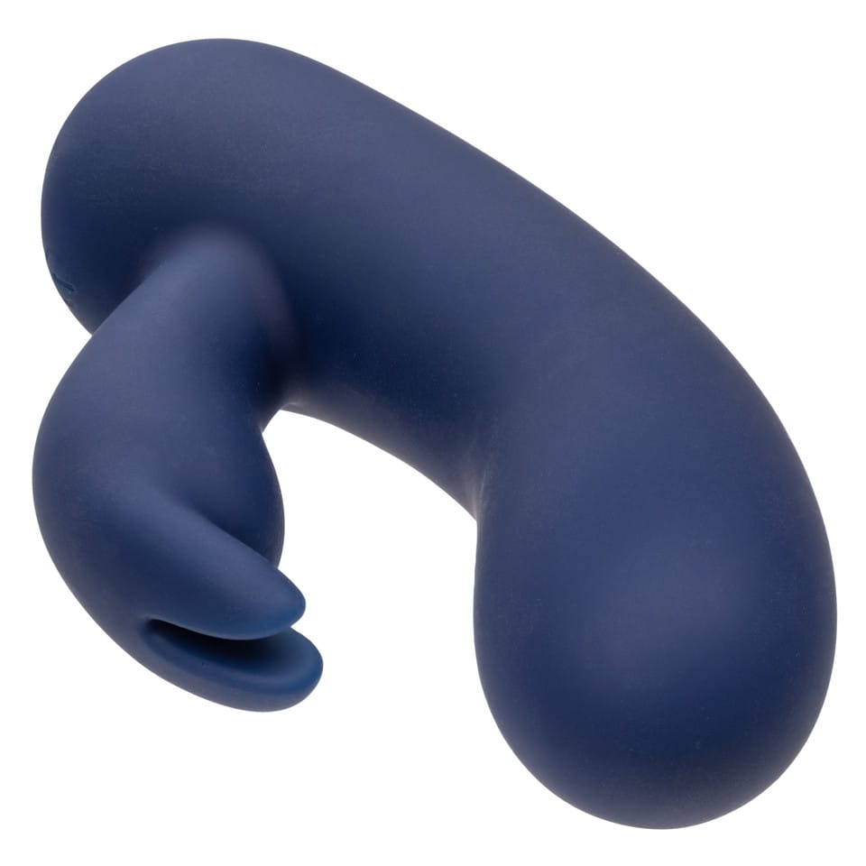 CalExotics - Cashmere Silk Bunny Rechargeable Rabbit Vibrator (Blue) CE2146 CherryAffairs