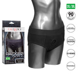 CalExotics - Packer Gear Brief Strap-On Harness 2XL/3XL (Black) CE2163 CherryAffairs