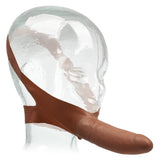California Exotics - The Original Accommodator Latex Dong Mouth Strap On CherryAffairs