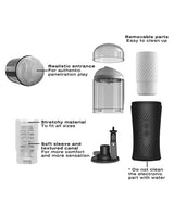 Dorcel - Thrust Blow Automatic Suction Male Masturbator (Black) DC1029 CherryAffairs