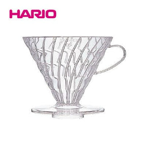 Hario -  V60 Transparent Dripper 03 for 1 to 6 Cups (Clear) HR1003 CherryAffairs
