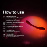 LELO - Boomerang App Controlled Dual Ended Vibrator CherryAffairs