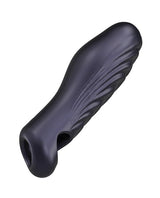 Manwan - RYZER Textured Penis Sleeve (Black) MW1002 CherryAffairs