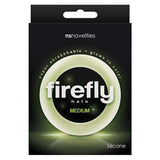 NS Novelties - Firefly Halo Glow in the Dark Silicone Cock Ring CherryAffairs