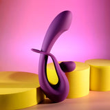 Playboy - Cha Cha Slide Adjustable Rechargeable Rabbit Vibrator (Purple) PLB1030 CherryAffairs