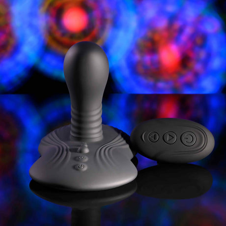Playboy - Sittin’ and Spinnin’ Remote-Controlled Ride-On Vibrator (Black) PLB1031 CherryAffairs