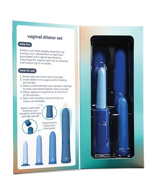 plusOne - Progressive Rechargeable Vaginal Dilator Set PO1015 CherryAffairs