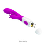 Pretty Love - Butterfly Kiss Rabbit Vibrator (Pink) PL1142 CherryAffairs