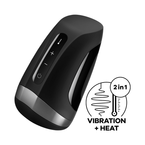 Satisfyer - Men Heat Vibration Masturbator (Itim)