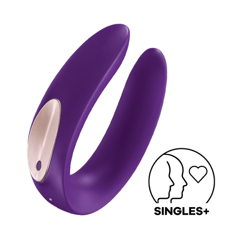 Satisfyer - Partner Plus Couple Vibrator (Purple)