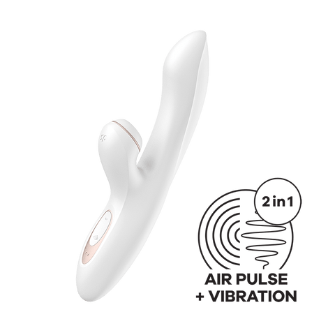 Satisfyer - Pro+ G Spot Rabbit Vibrator (White)
