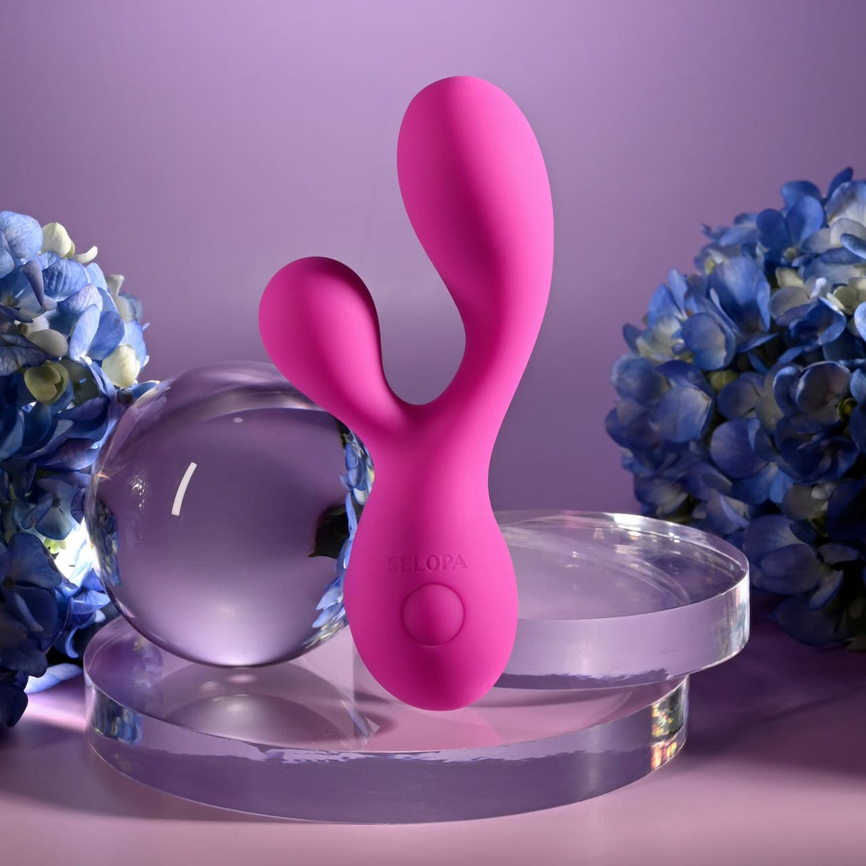 SELOPA - My Buddy Rechargeable Double-Ended Vibrator (Pink) EV1224 CherryAffairs