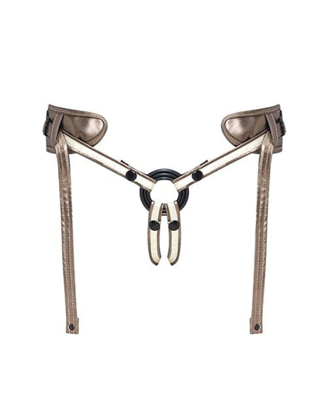Strap On Me - Desirous Adjustable Strap-On Harness (Metallic Bronze) SOM1002 CherryAffairs