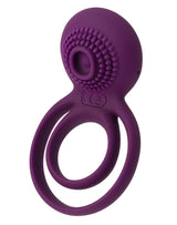 Svakom - Tammy Rechargeable Vibrating Double Cock Ring SK1096 CherryAffairs