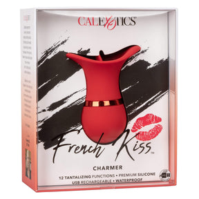 California Exotics - French Kiss Charmer Clit Massager (Red) CE1777 CherryAffairs
