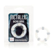 California Exotics - Metallic Bead Cock Ring - CherryAffairs.sg