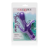 California Exotics - Triple Tease G Spot Vibrator (Purple) CE1649 CherryAffairs