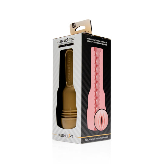 Fleshlight - Fleshlight GO Stamina Training Unit Masturbator (Beige)