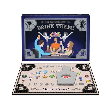 Kheper Games - The Spirits Want You to Drink Them Board Game (Black) KG1047 CherryAffairs