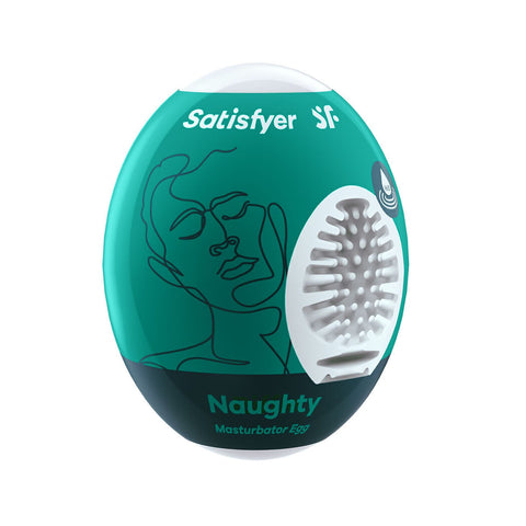 Satisfyer - Malutong na Itlog na Masturbator (Berde)
