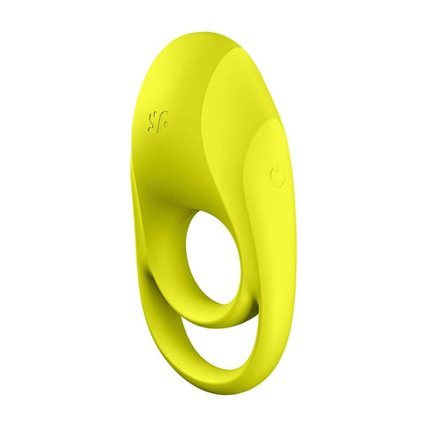 Satisfyer - Kamangha-manghang Duo Silicone Vibrating Cock Ring (Chartreuse)