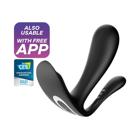 Satisfyer - Top Secret+ App-Controlled Wearable Dual Vibrator