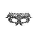 Shots - Ouch Black and White Lace Princess Eye Mask (Black) ST1053 CherryAffairs