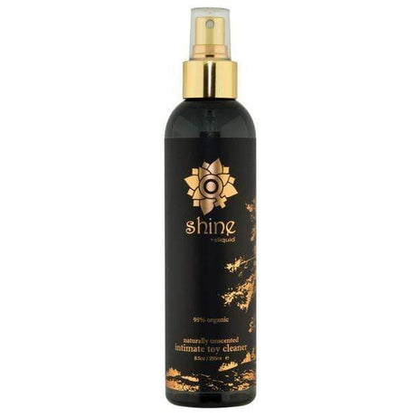 Sliquid - Shine Organic Unscented Intimate Toy Cleaner  8.5 oz (Black) SL1034 CherryAffairs